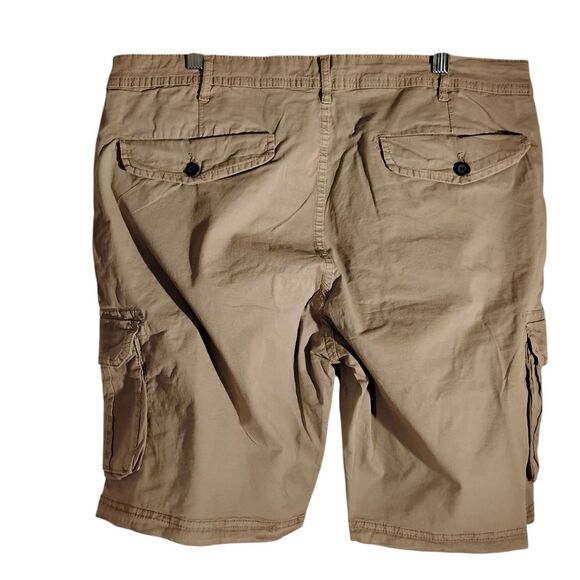Carbon 2 Cobalt cargo shorts mens 38 khaki tan Quintessential 122121 effortlessl - Picture 2 of 7